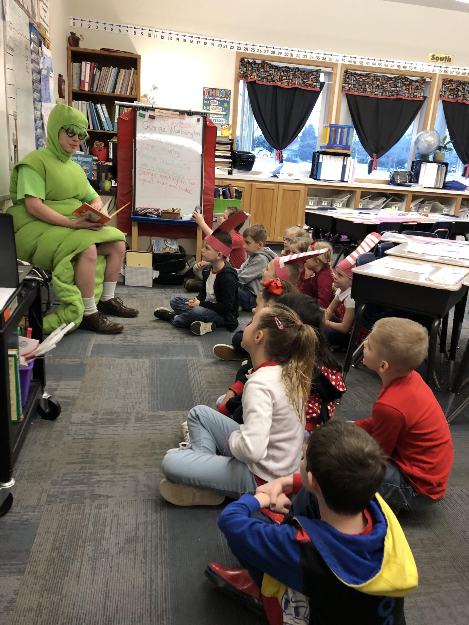 A Bookworm Visits! Firm Foundation Christian School